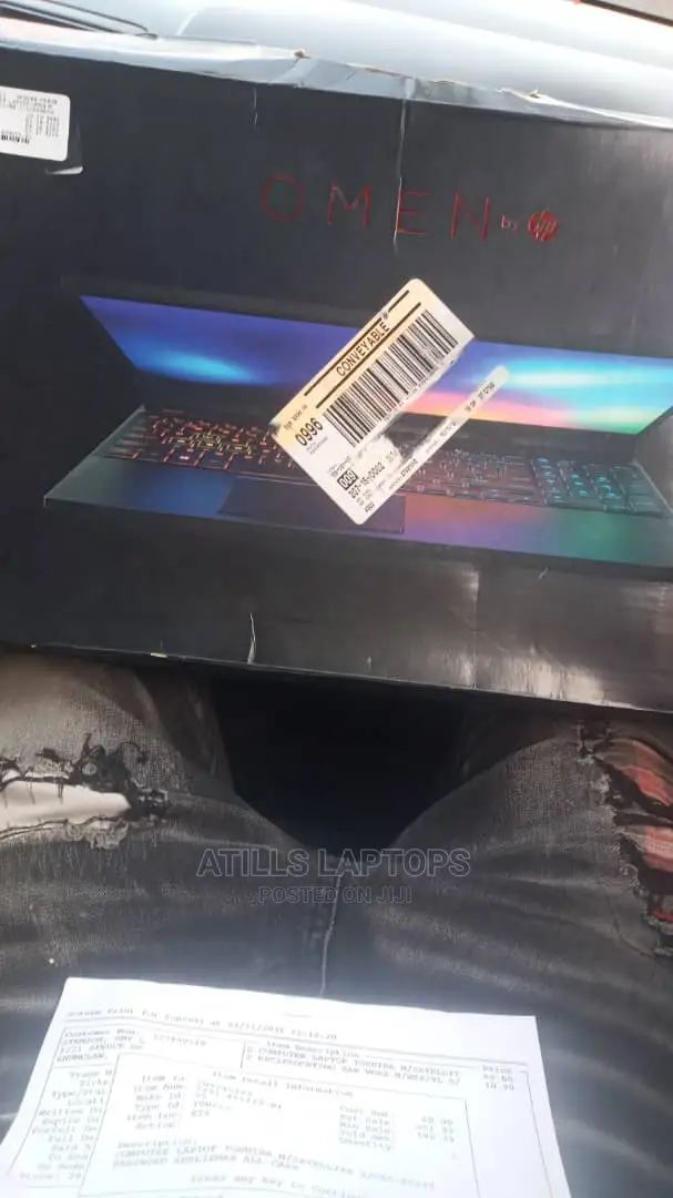 New Laptop HP Omen 15 8GB Intel Core I7 SSD 512GB