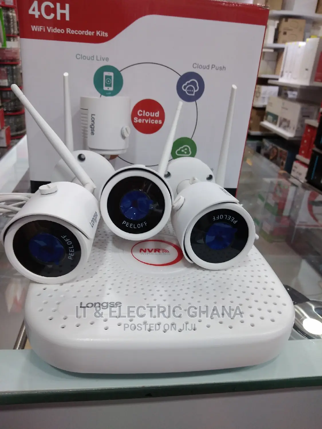 Longse 4 Channel 2mp Wireless Camera