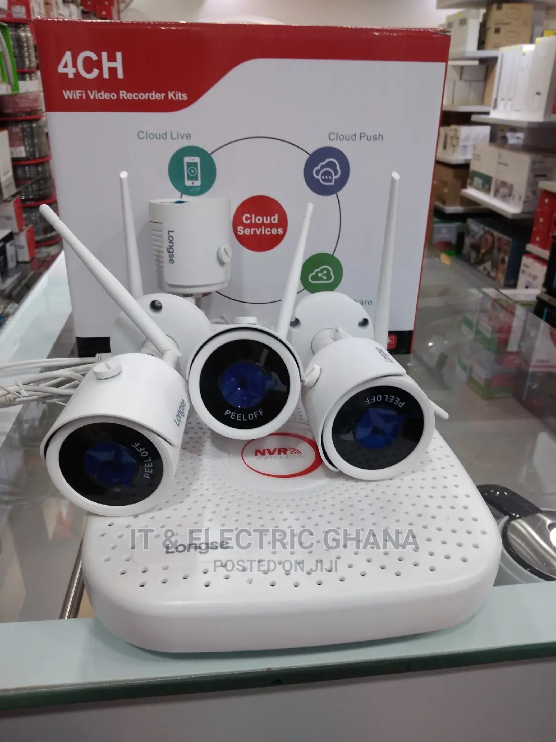 Longse 4 Channel 2mp Wireless Camera