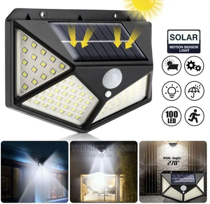 100LED Solar Light Outdoor Solar Wall Lamp