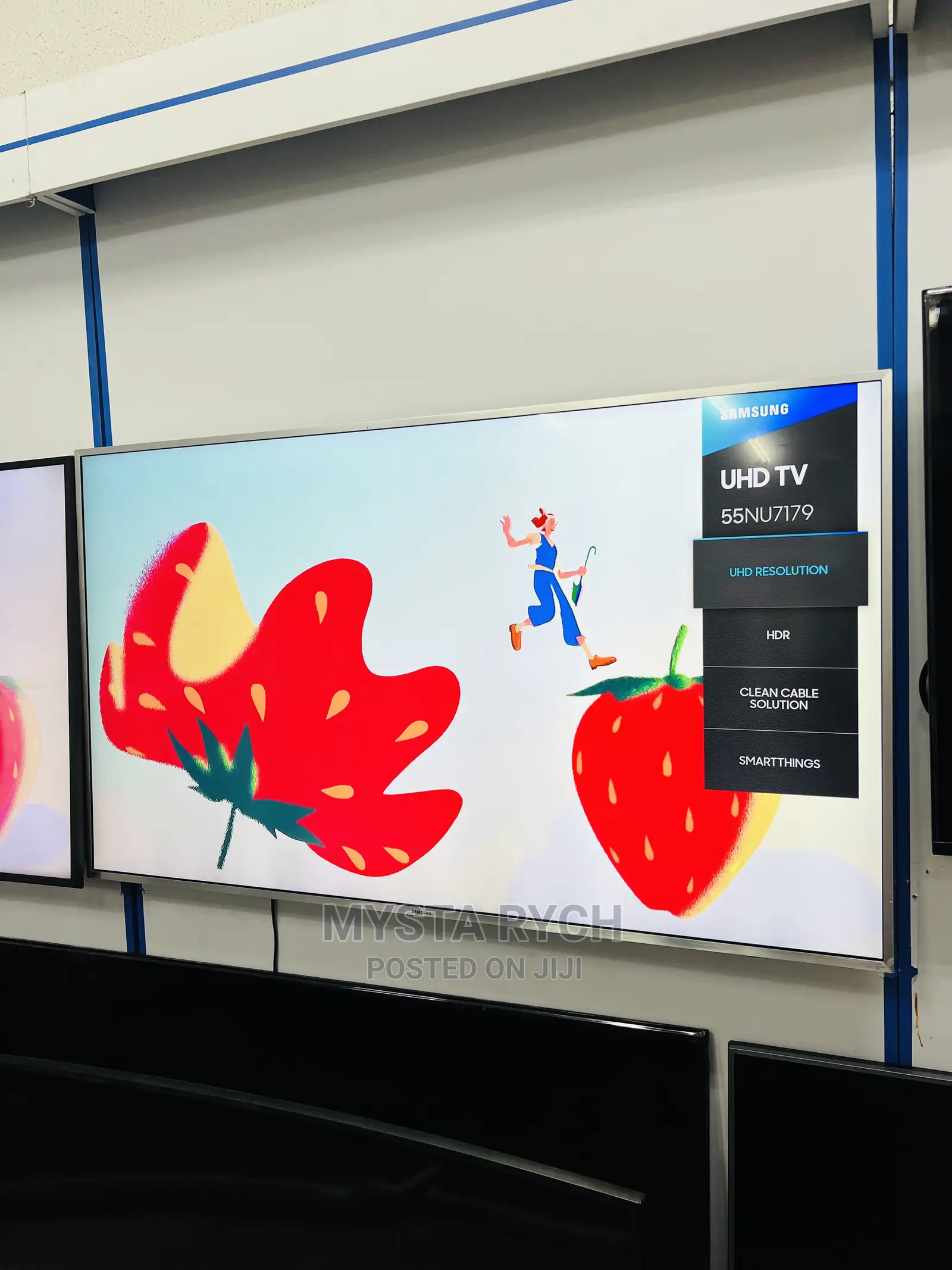 SAMSUNG TV - 55” Smart Satellite 4K Led Tv