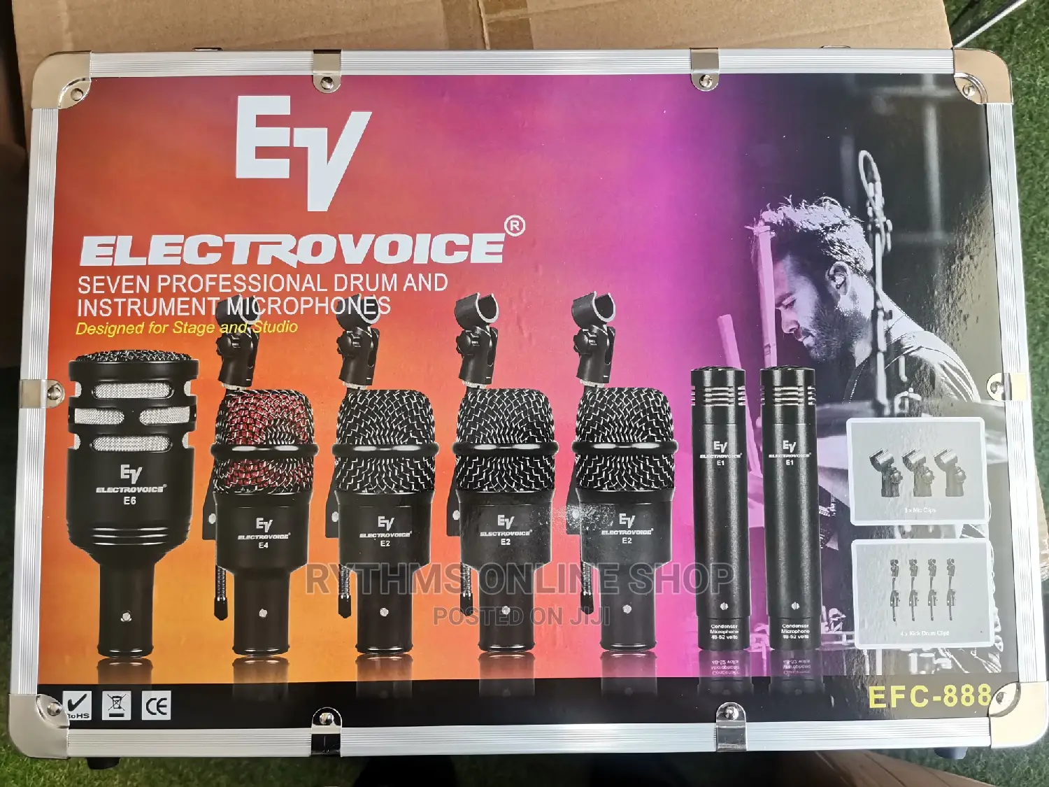 Drum Mics (EV EFC-888)