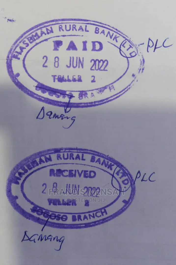 Oval Self Ink Rubber Stamps