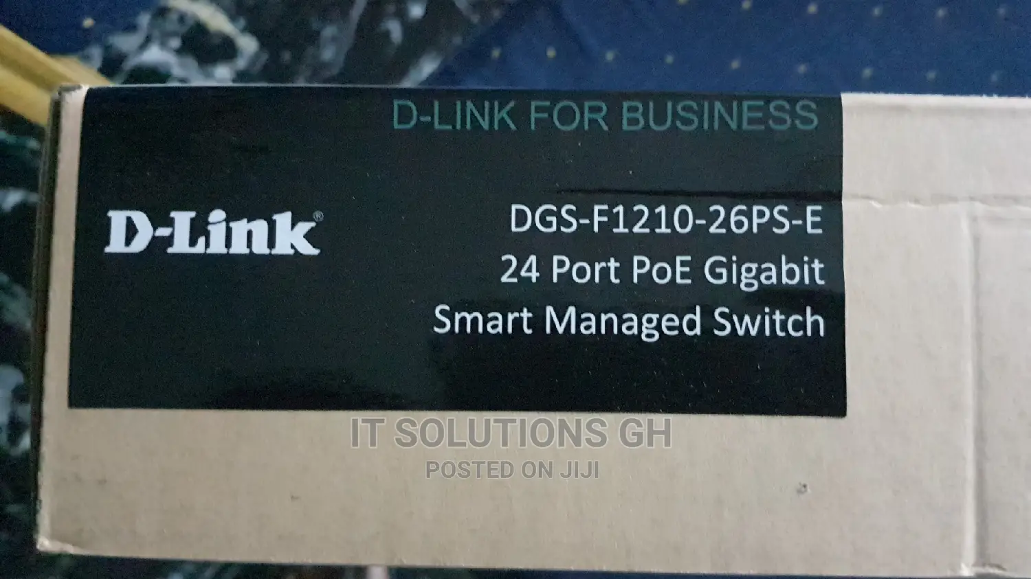 Dlink 24port Giga Managed Poe Switch