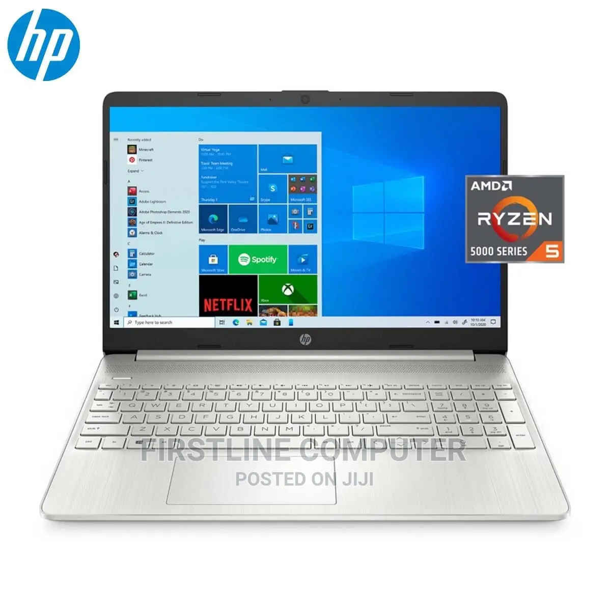 New Laptop HP 8GB AMD Ryzen SSD 512GB