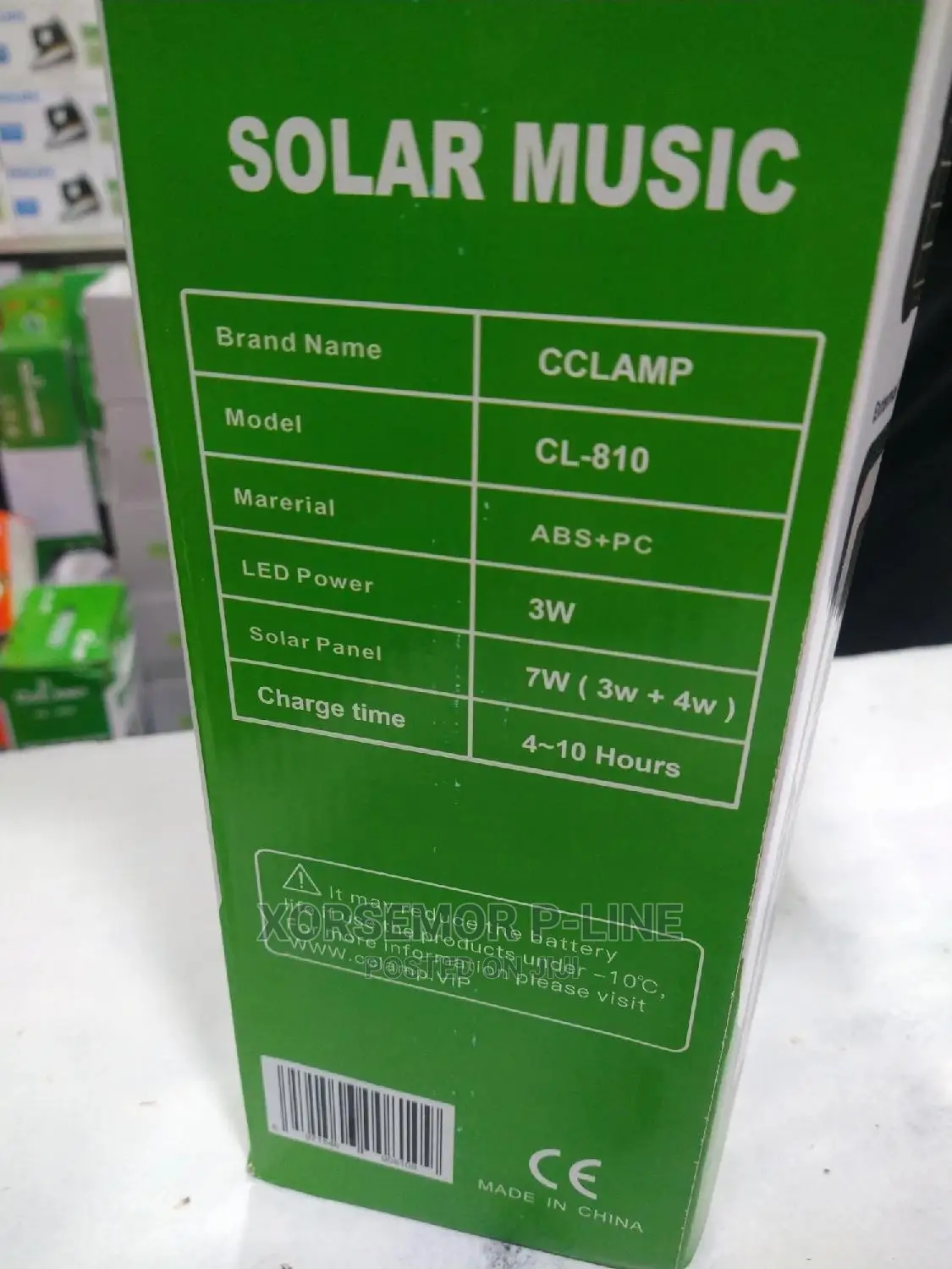 Solar Energy Light and Music Box Cl -810