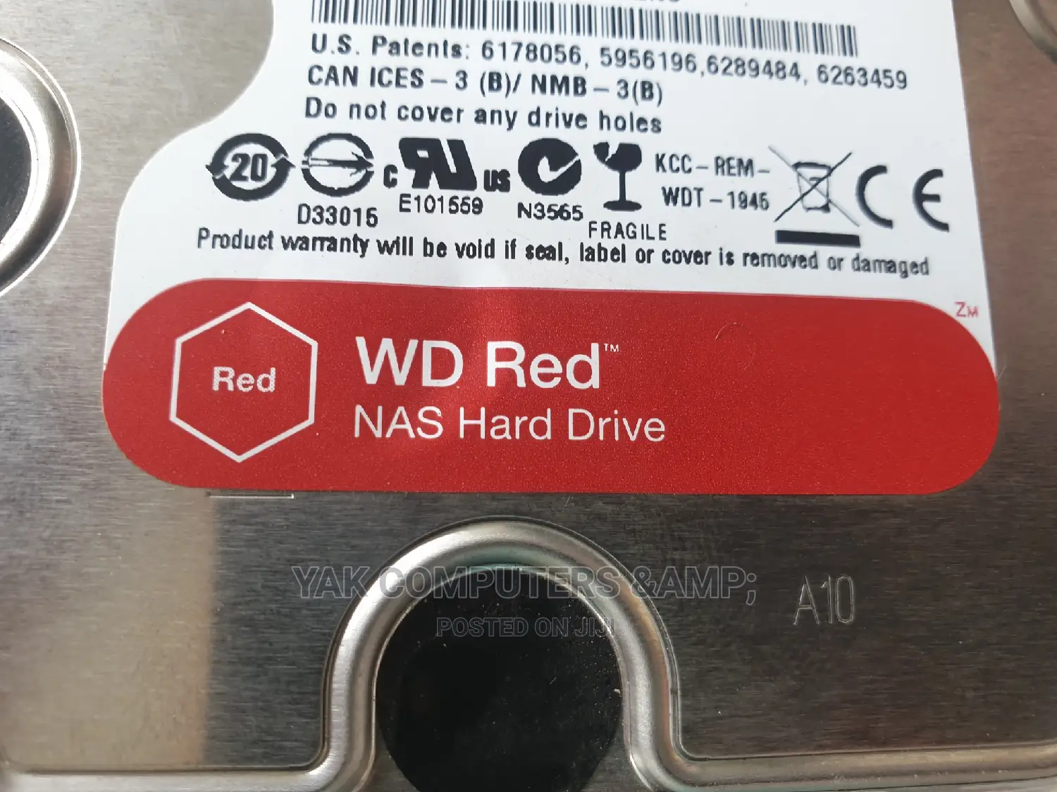 2tb Wd Red Nasware 3.0 With 74mb Cache Drive