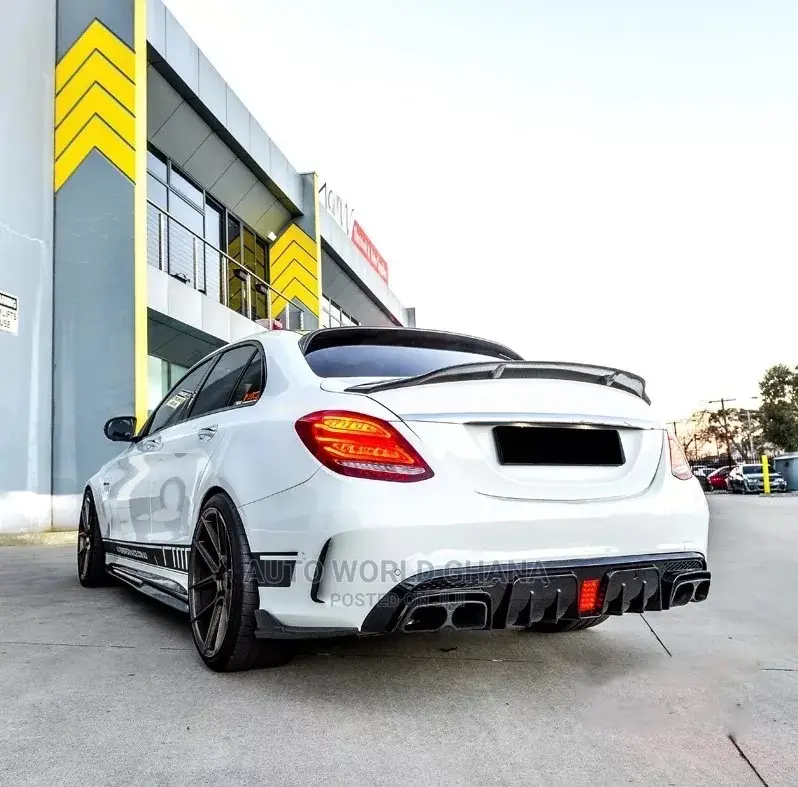 Mercedes Benz W205 Back Bumper Diffuser 2015-2020
