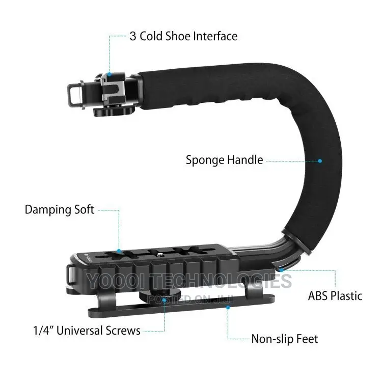 U/C Shape Portable Bracket Stabilizer for All SLR Cameras
