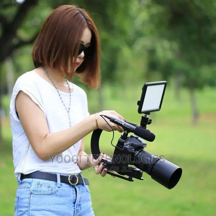U/C Shape Portable Bracket Stabilizer for All SLR Cameras