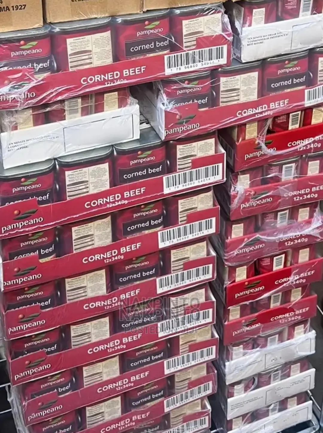 Tuna, Mackerel Fillets, Sardines, Corned Beef, Hotdog, Knaks