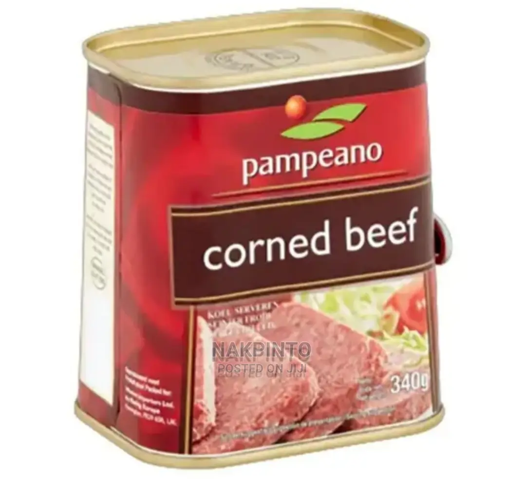 Tuna, Mackerel Fillets, Sardines, Corned Beef, Hotdog, Knaks
