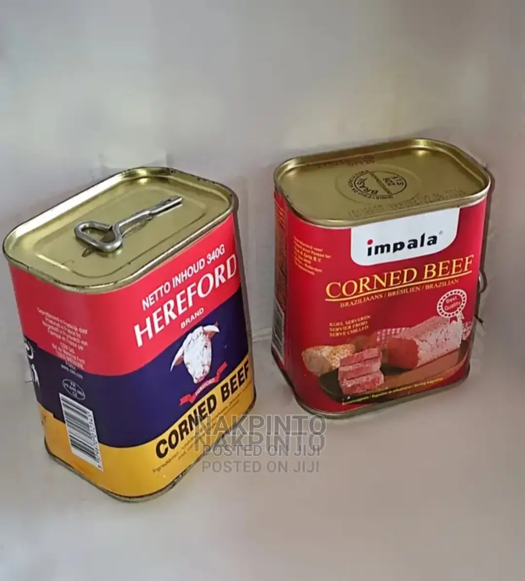 Tuna, Mackerel Fillets, Sardines, Corned Beef, Hotdog, Knaks