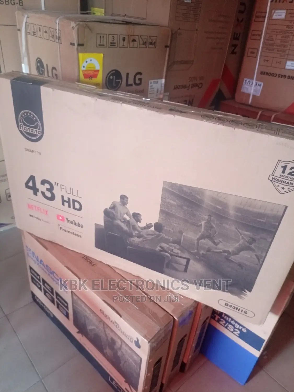 Banana 43" Smart Android Full HD Led Digital Tv