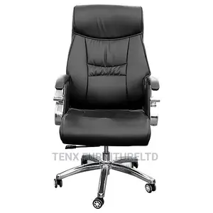 Office Chair / Executive Chair With Leather and Steel