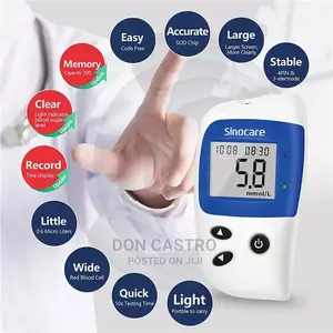 Sinocare Blood Glucose Test Strips 50 With 50 Lancets