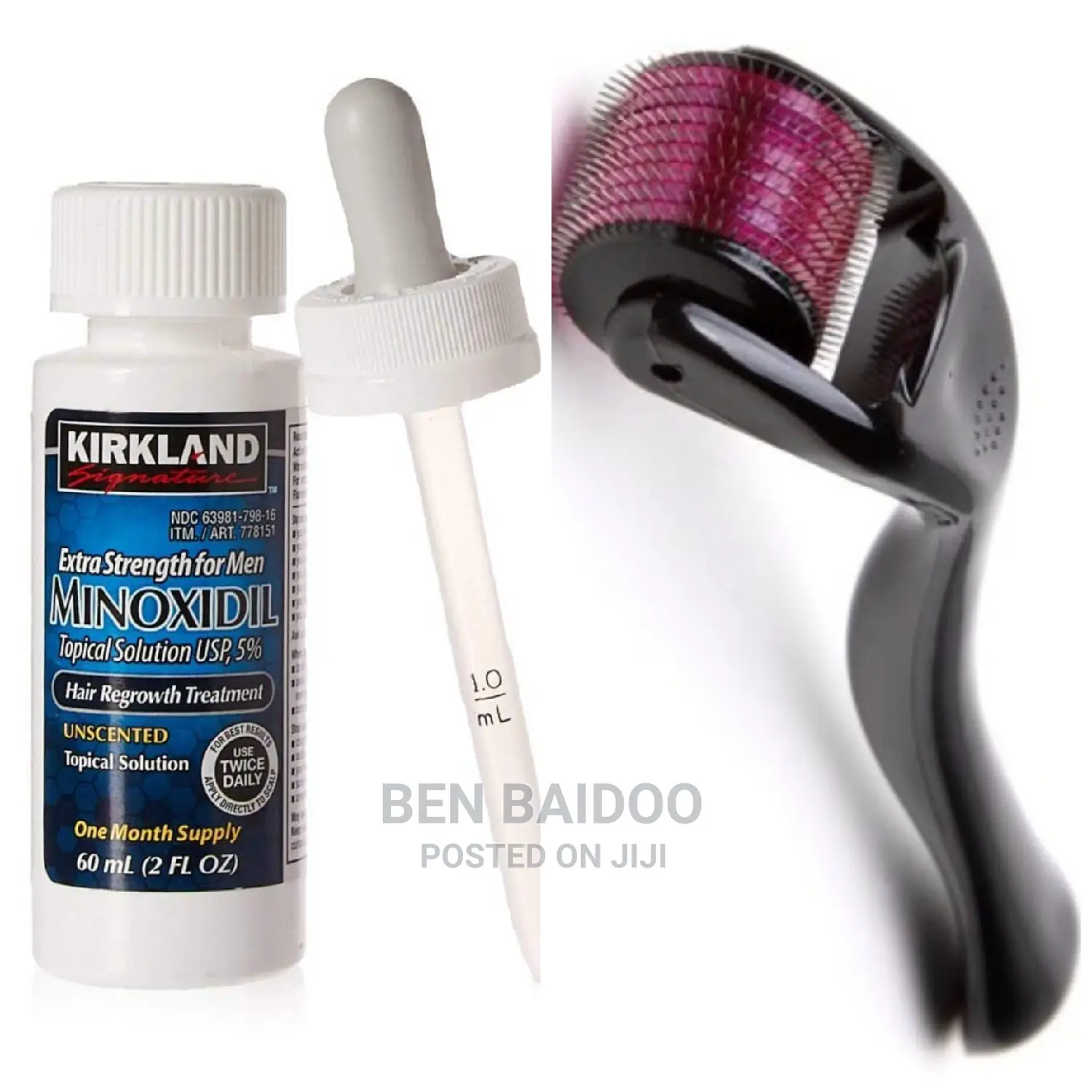 Kirkland Minoxidil 5% Derma Roller (540 Needles)
