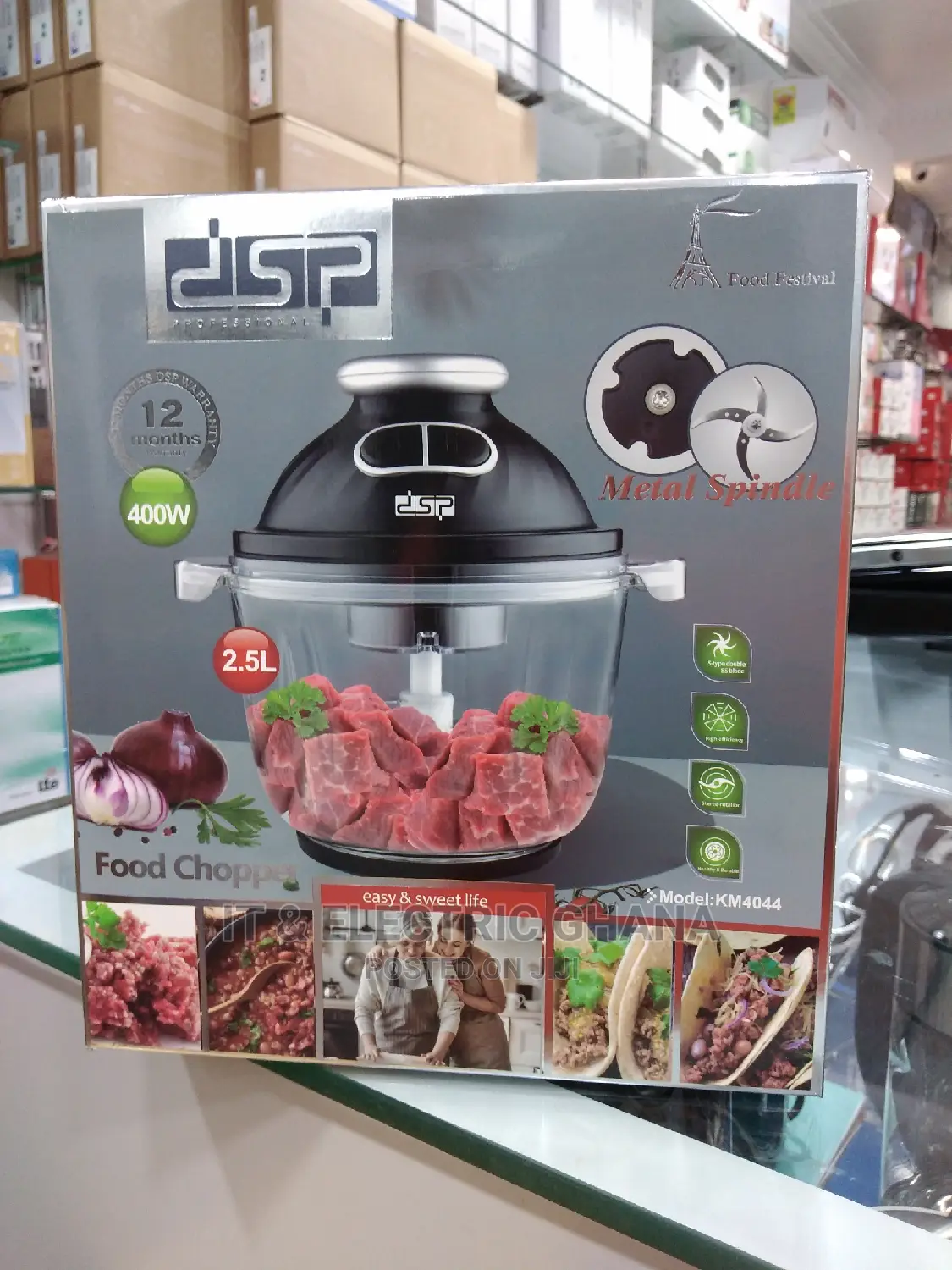 DSP Food Chopper 2.5 Litres