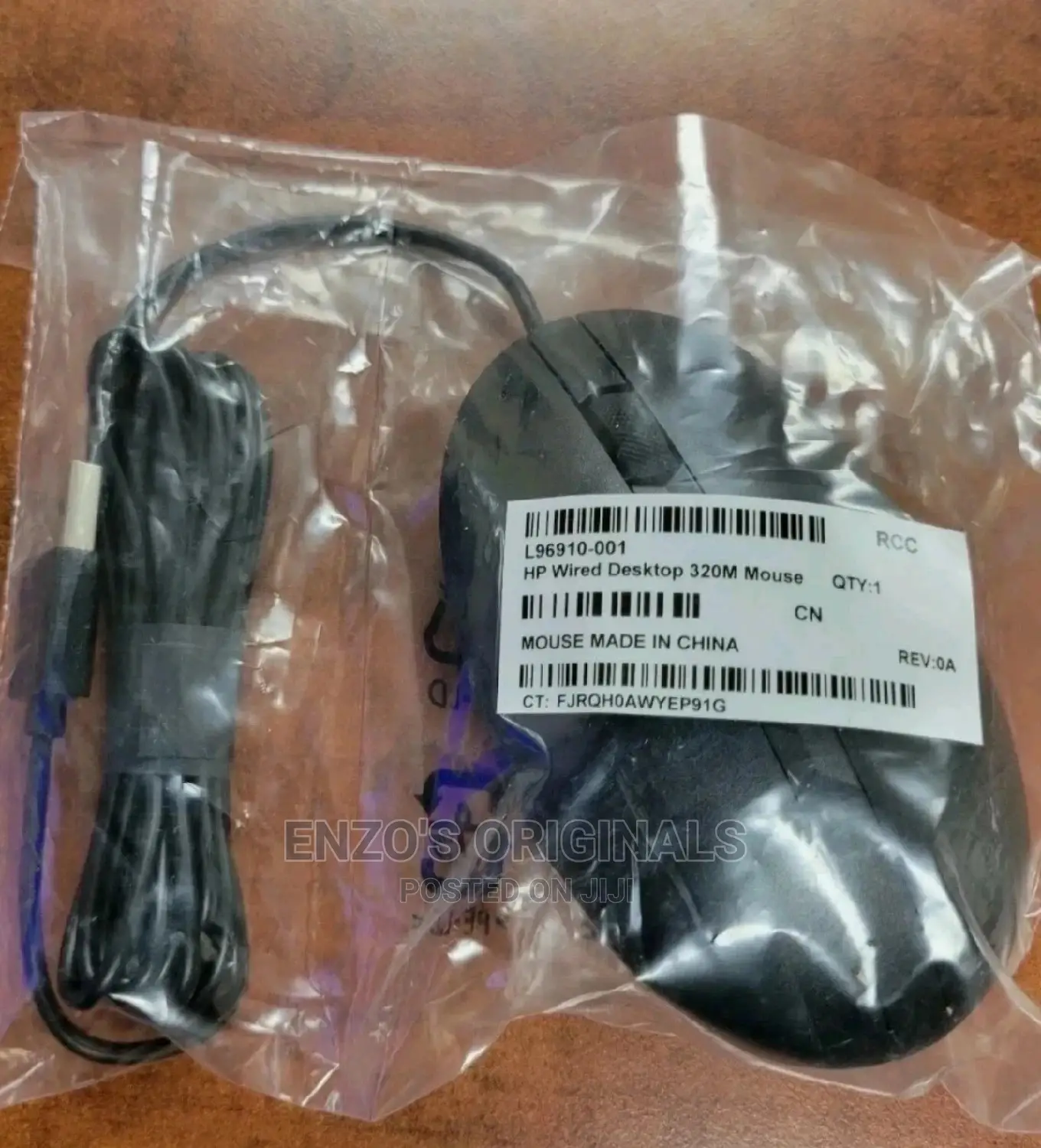 Hp Wired Desktop 320m Mouse Original Oem