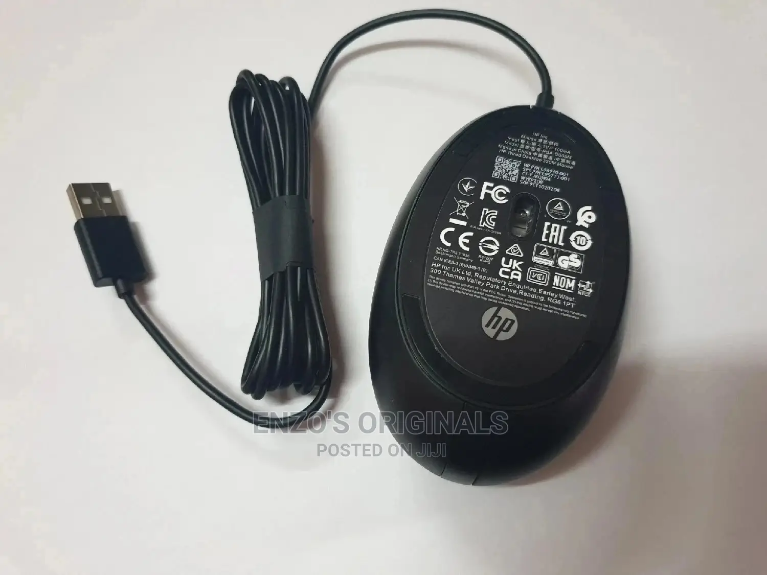 Hp Wired Desktop 320m Mouse Original Oem
