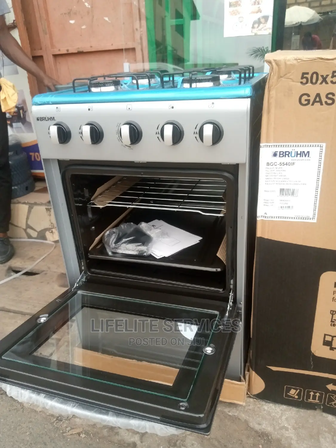 Bruhm Gas Cooker Oven (50*50)