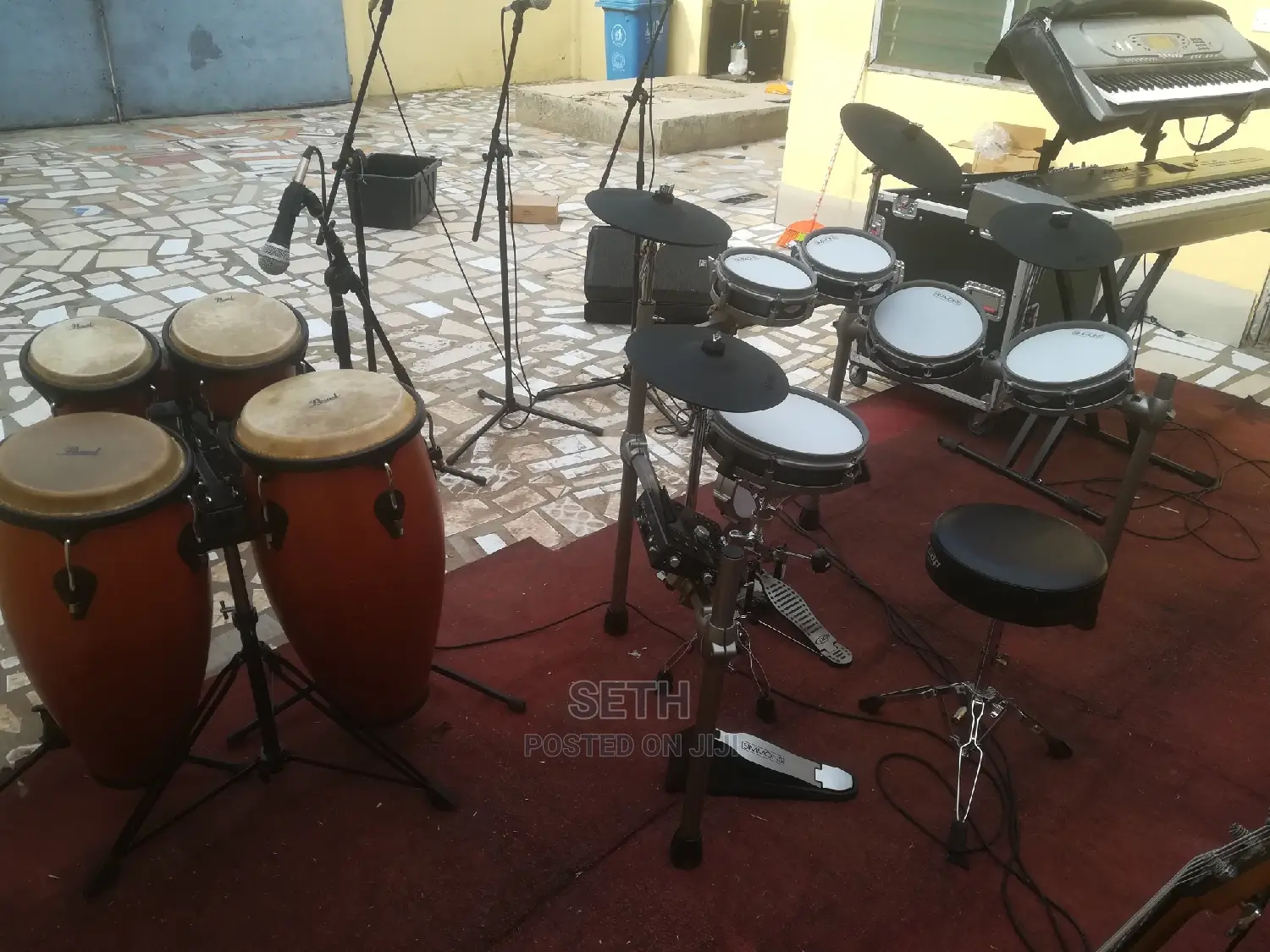 Musical Instruments Rentals and Live Band