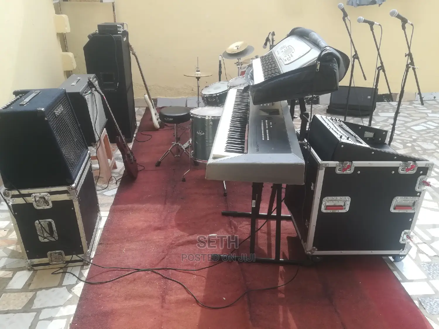 Musical Instruments Rentals and Live Band