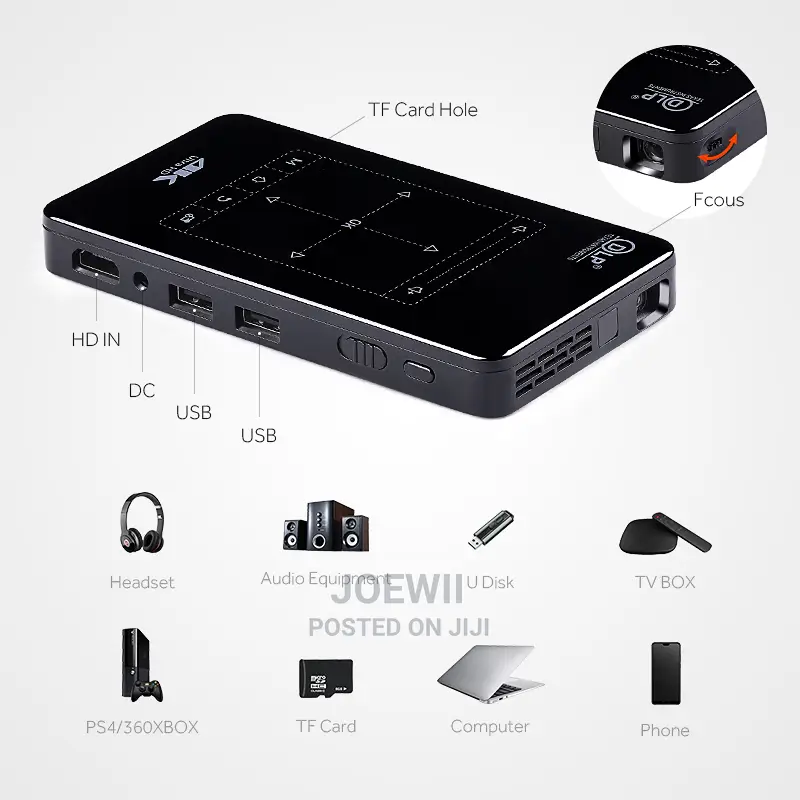 DLP Smart Android Mini Projector