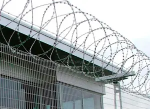 Electric Fence And Razor Fence