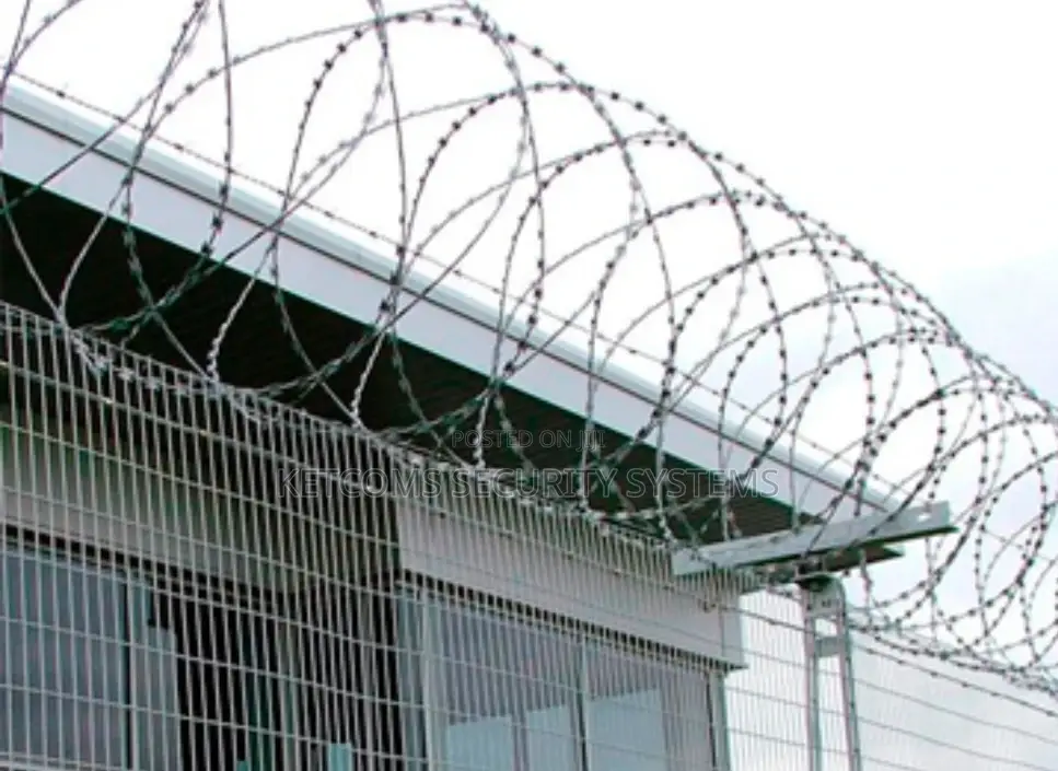 Electric Fence And Razor Fence