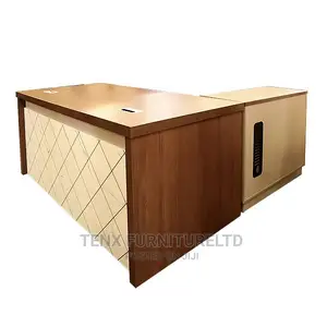 Executive Desk/Office Desk With (Cable Management Slots)