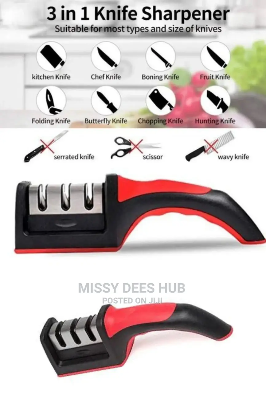 3 Slot Knife Sharpner