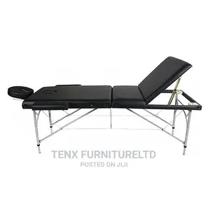 Massage Table Folding (2secttional) Black