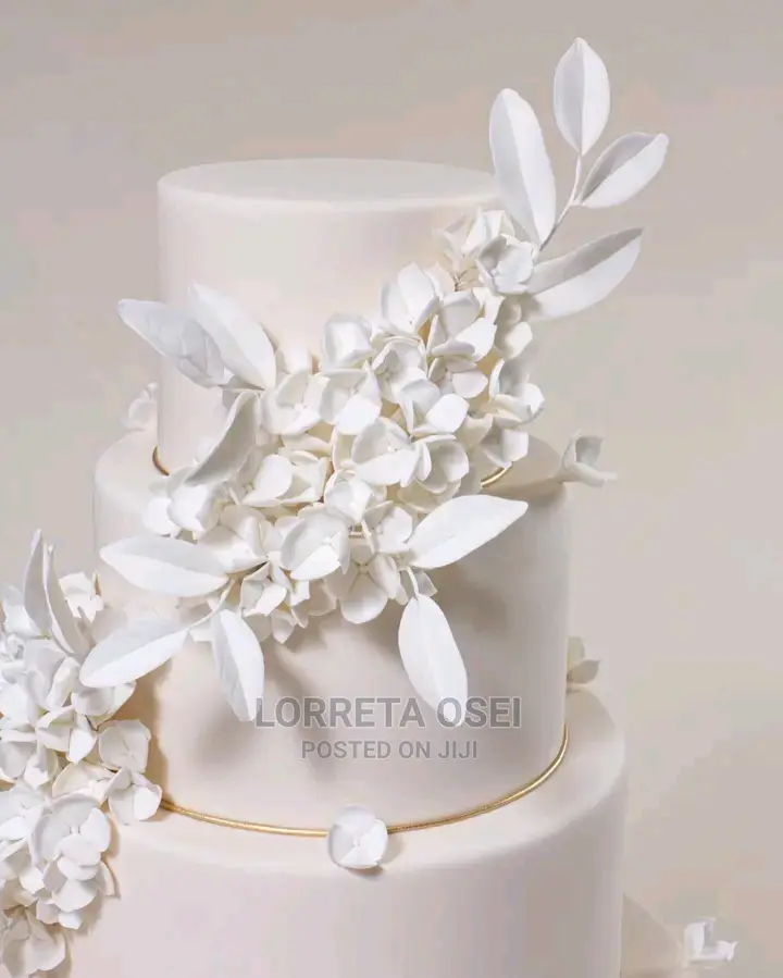 Five Tier Wedding Cake
