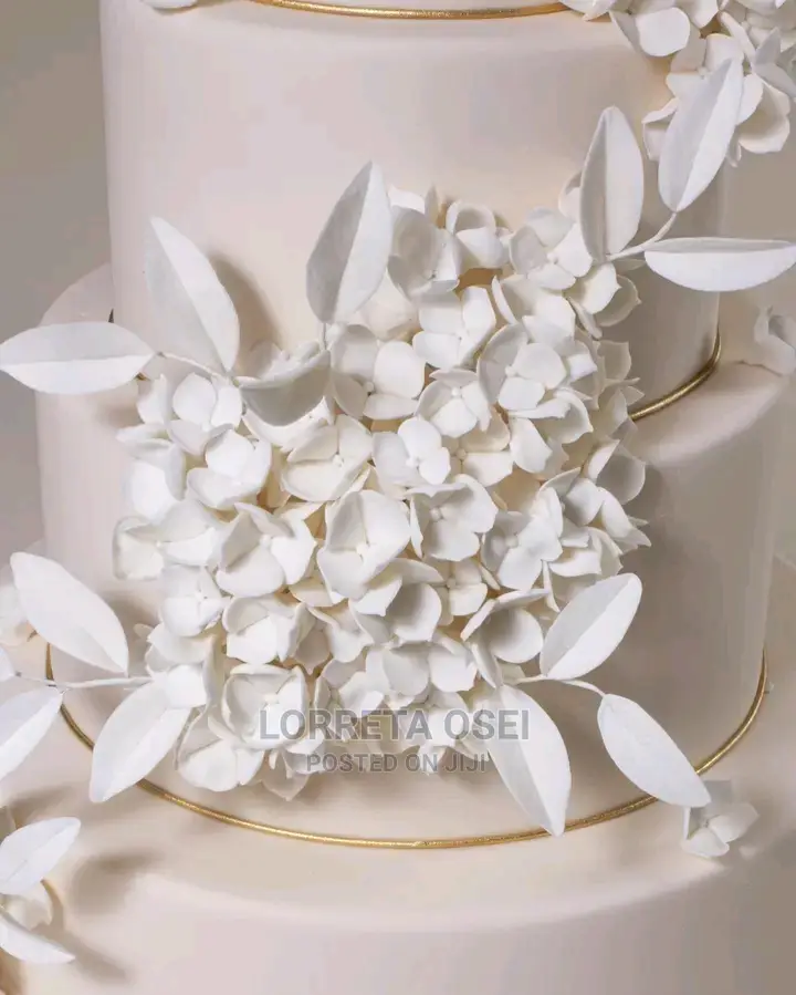 Five Tier Wedding Cake