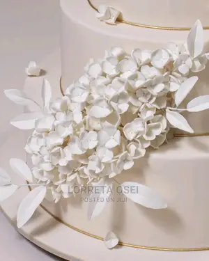 Five Tier Wedding Cake