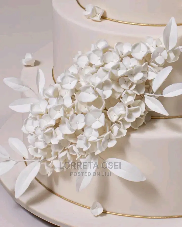 Five Tier Wedding Cake