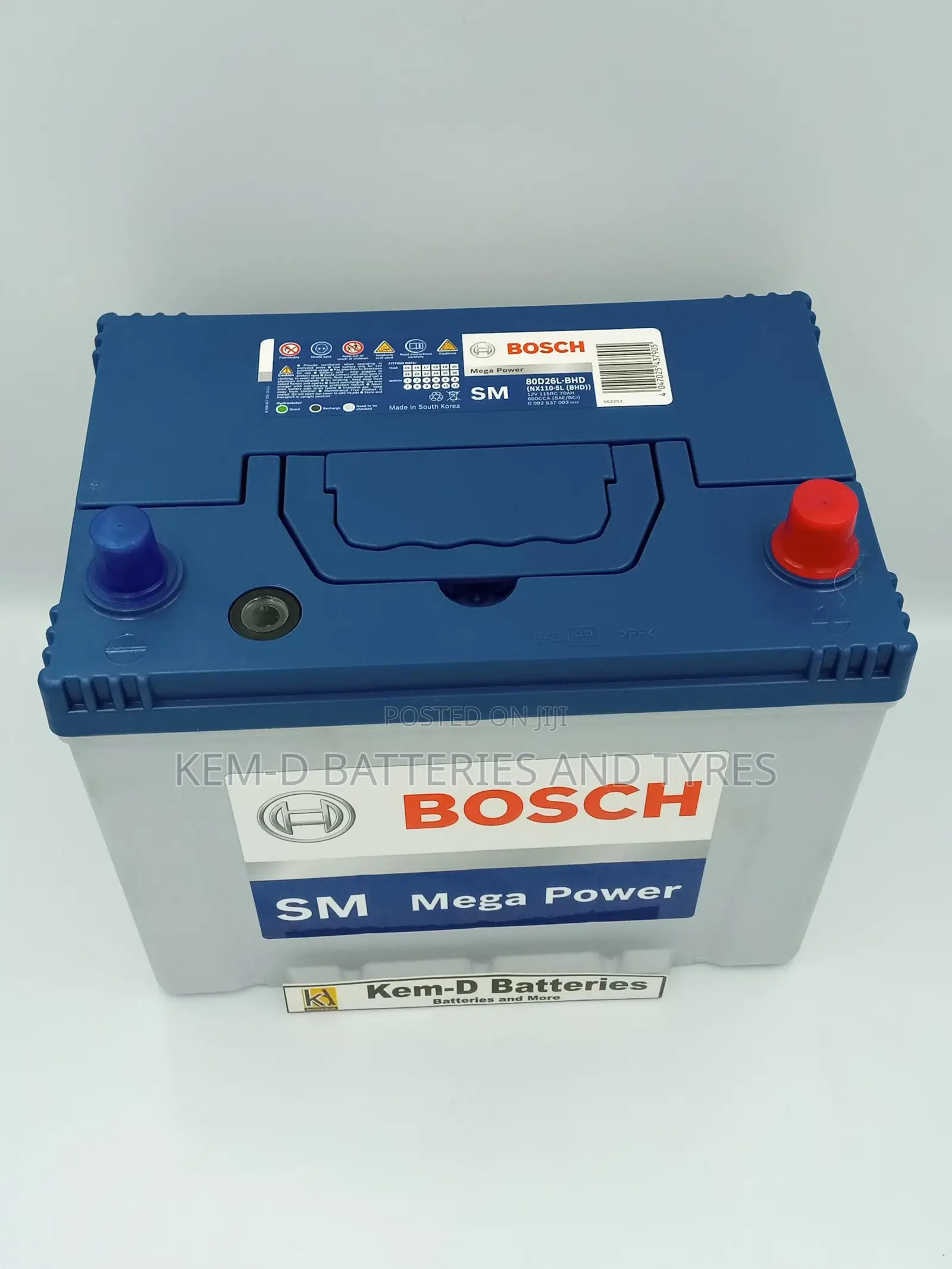Bosch Car Batteries _ 15 Plates Battery Free Delivery