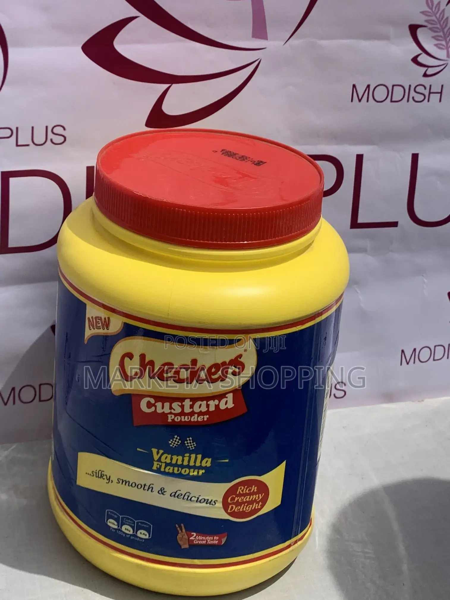 Checkers Custard Powder Vanilla Flavor (1.5kg)