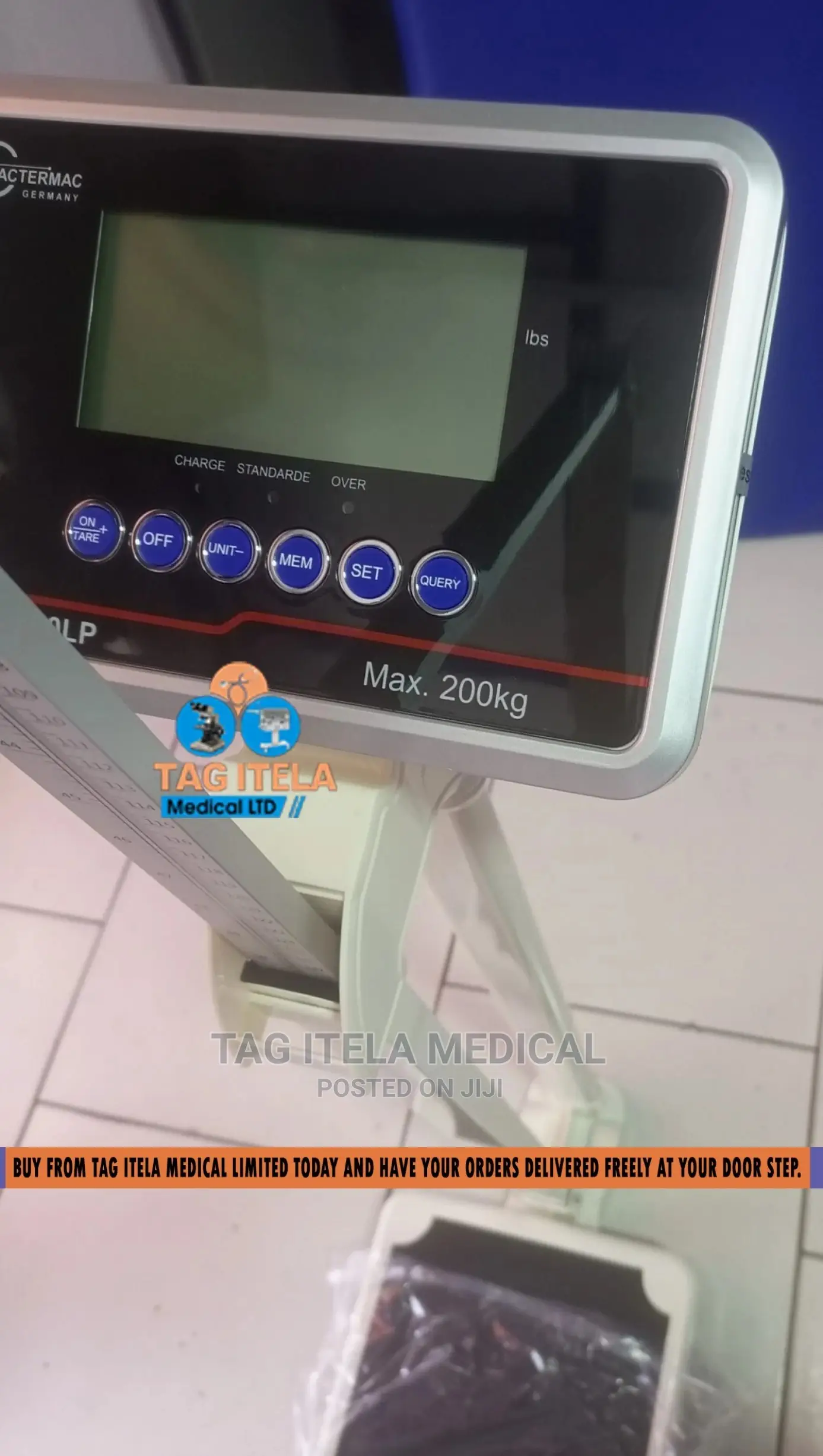 Weighing Scale With Height (Digital)