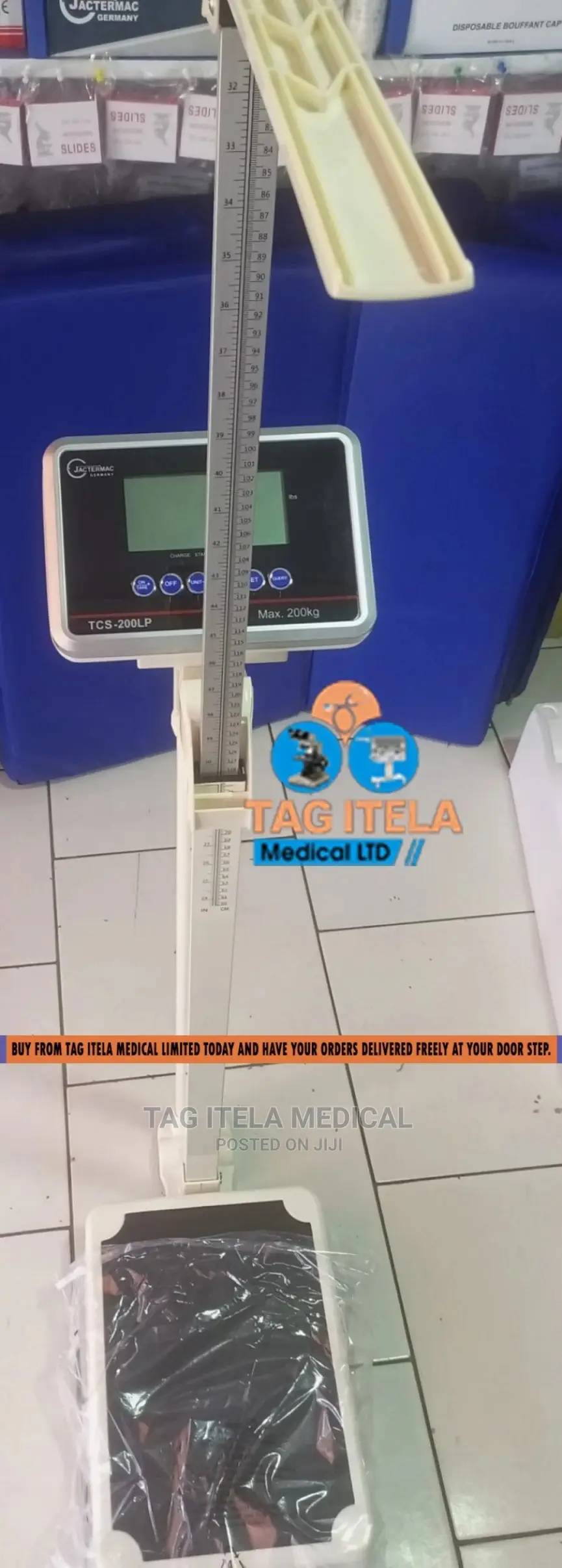 Weighing Scale With Height (Digital)