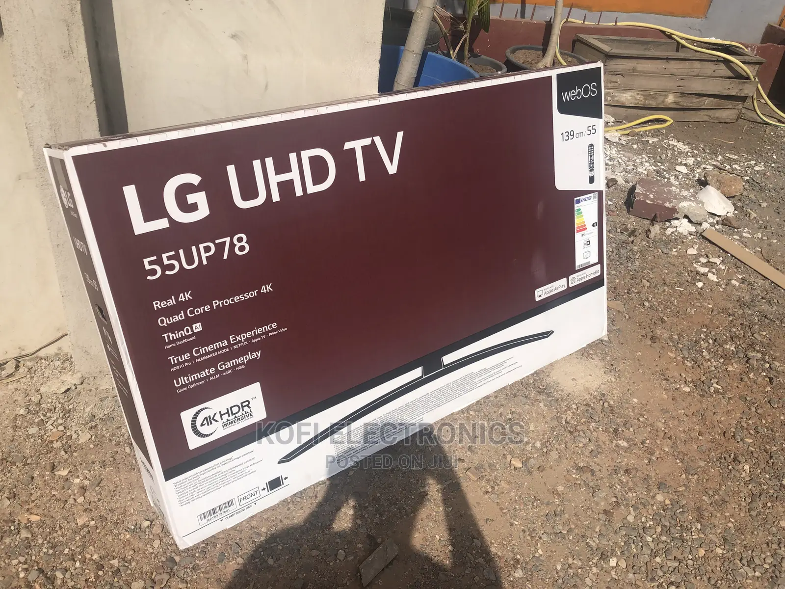Active Hdr LG 55up78003 55" 4K Ultra HD Hdr Smart TV