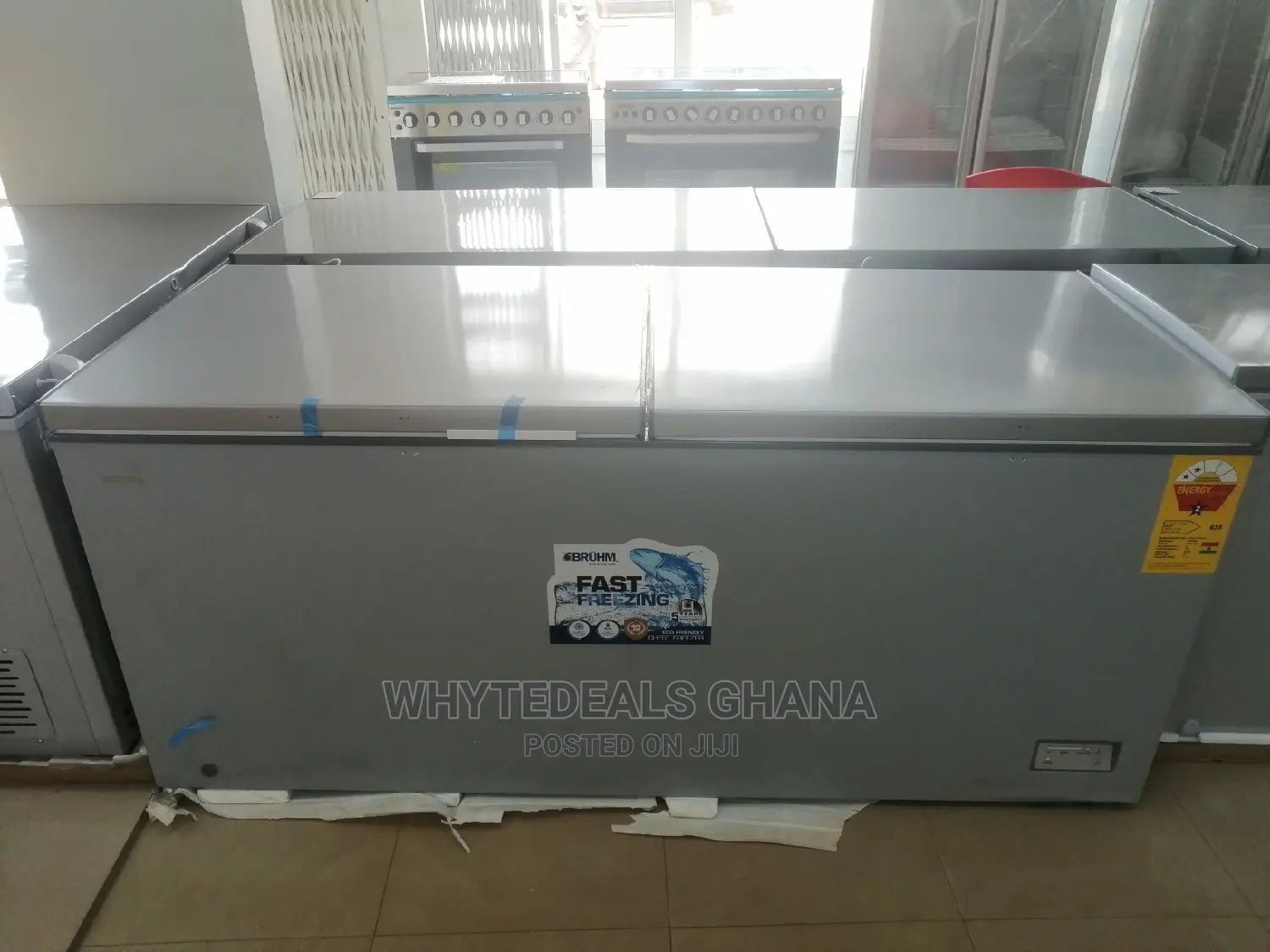 Bruhm 708ltrs Fast Freezing Chest Freezer For Cold Stores