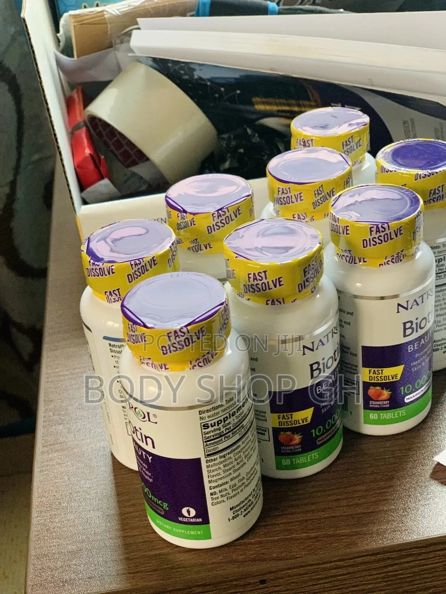 Natrol Biotin - Healthy Hair, Skin and Nails (10,000MCG)