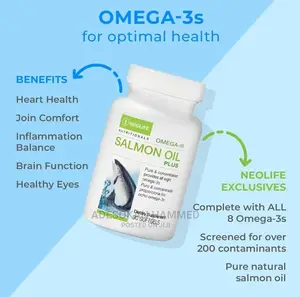 Omega-3 Salmon Oil Plus
