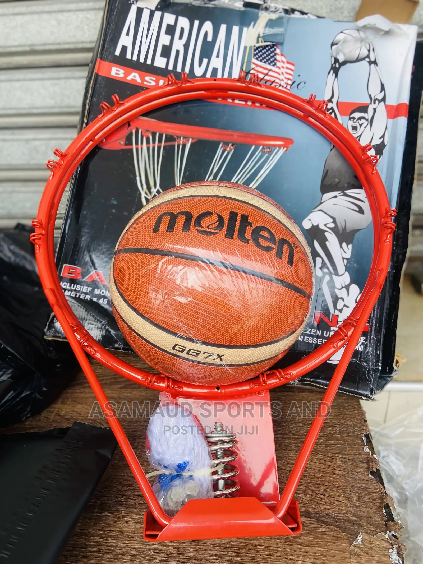 Original Double Hoop and Basketball at Cool Price