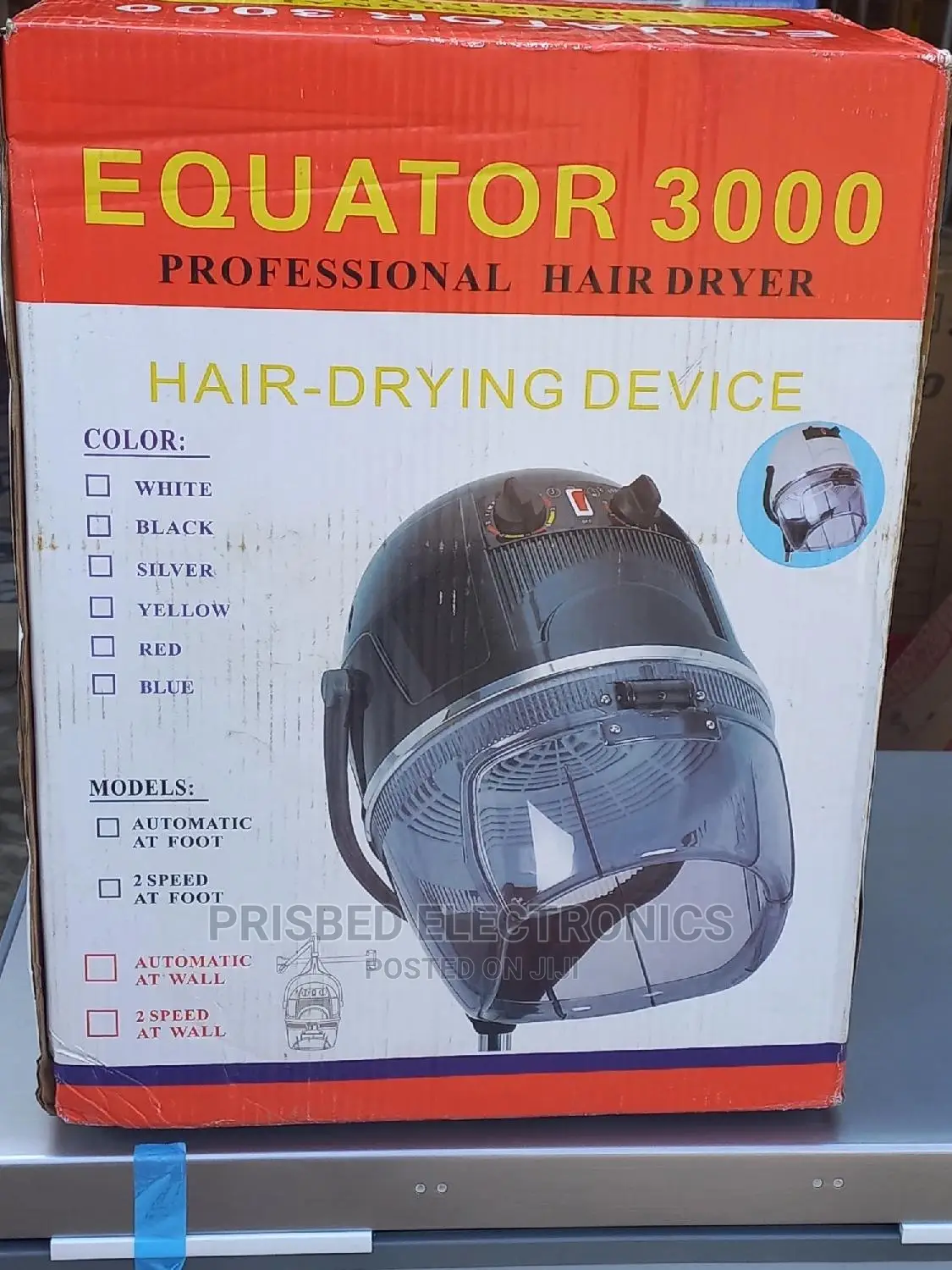 Equator Professional Wall-Mounted Hair Dryer