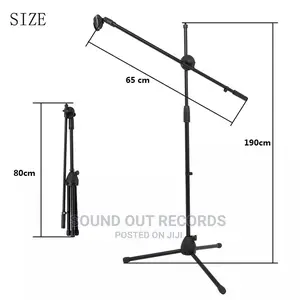 Pro Floor Adjustable Microphone Stand