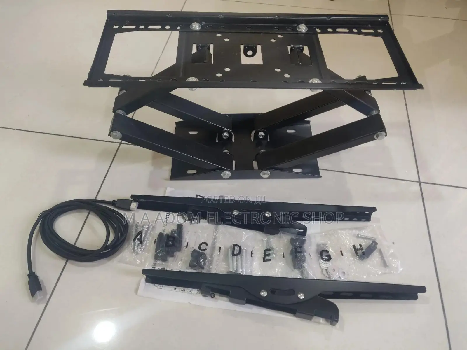 Dual Arm Full Motion Tv Bracket 32”-70” Tv Screens