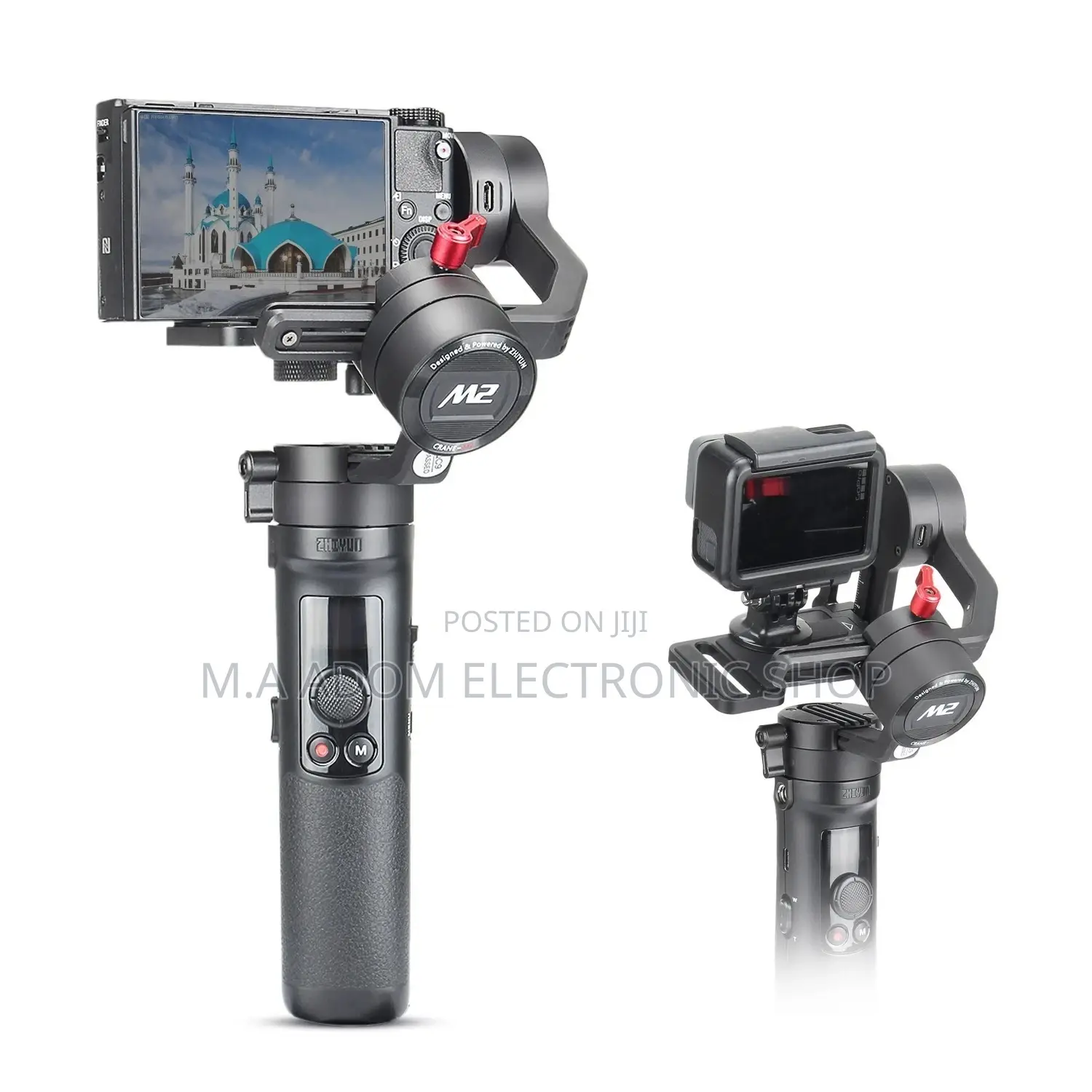 The New Crane M2 Handle Held Stabilizer